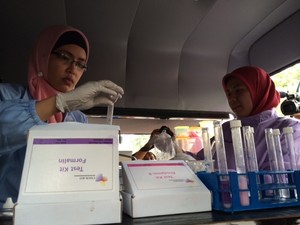 BPOM Temukan Makanan Mengandung Bahan Berbahaya di Pasar Rawamangun