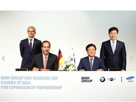 Samsung Suplai Baterai Listrik untuk BMW