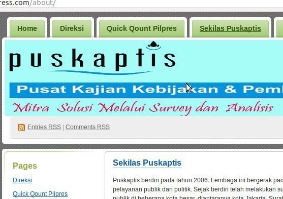Masihkah Anda Percaya dengan Puskaptis?