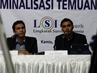 LSI Bicara Hasil Surveinya