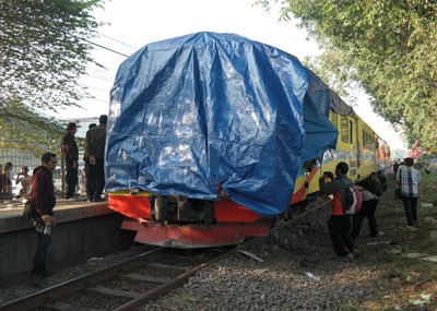 Tabrak Truk Crane, Humas Daops VIII: Masinis KA Inspeksi Tidak Salah!