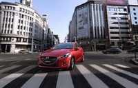 Mobil ini lebih berkarakter dengan lampu depan yang tajam dan grille lebar. Istimewa/Mazda.