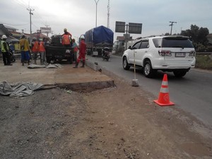 Pak Menteri, Tambalan Aspal di Jalur Pantura Bagaikan Ombak Darat