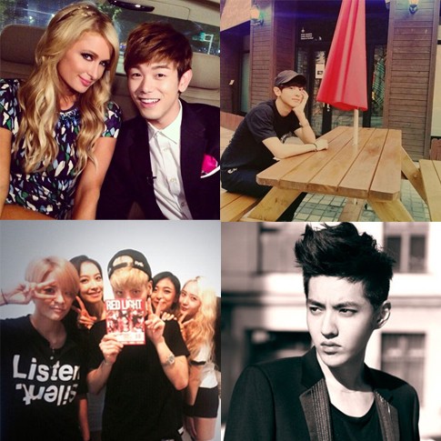 Eric Nam Pose Bareng Paris Hilton, Pesan Misterius Wu Yifan di Weibo