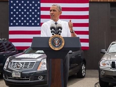 Obama Ingin Mobil Bisa Bicara Satu Sama Lain