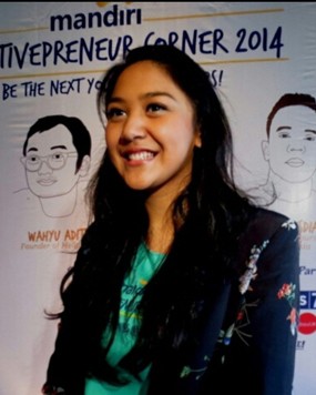 Jiwa Kepemimpinan Putri Tanjung di Usia 17 Tahun