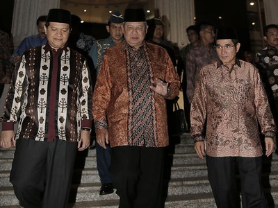 SBY Bertemu Pimpinan Lembaga Negara di MK