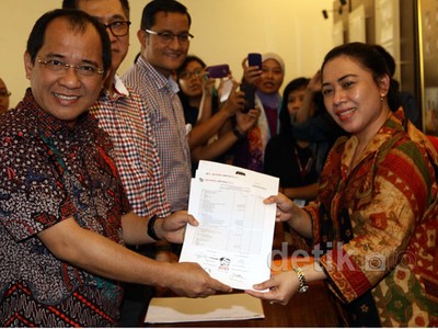 Timses Jokowi-JK Laporkan Dana Kampanye