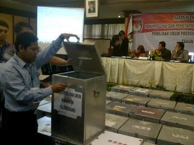 KPU Kabupaten Kediri Dipulangkan dari Rekapitulasi Tingkat Provinsi