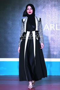 Diya Arli Ramadhan Runway 2015 at Kota Kasablanka. Kuningan. Jakarta. [Foto: Mohammad Abduh/Wolipop]