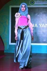 Najua Yanti Ramadhan Runway 2015 at Kota Kasablanka. Kuningan. Jakarta. [Foto: Mohammad Abduh/Wolipop]