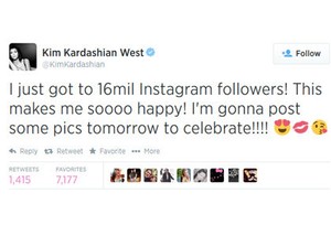 Followers Instagram Lampaui 16 Juta, Kim Kardashian Selfie Berbikini