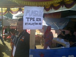 Menurun, Hanya 400 Orang yang Mencoblos di TPS 31 Jatinegara