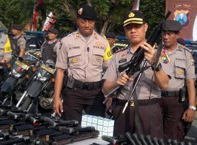 Polres Sidoarjo Siaga Jelang Pengumuman Hasil Pilpres 2014