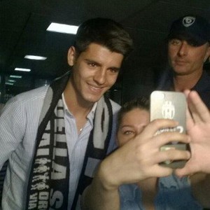 Tiba di Turin, Morata Selangkah Lagi Jadi Pemain Juventus