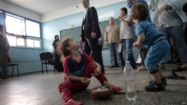 Pengungsi Gaza Meningkat Dua Kali Lipat