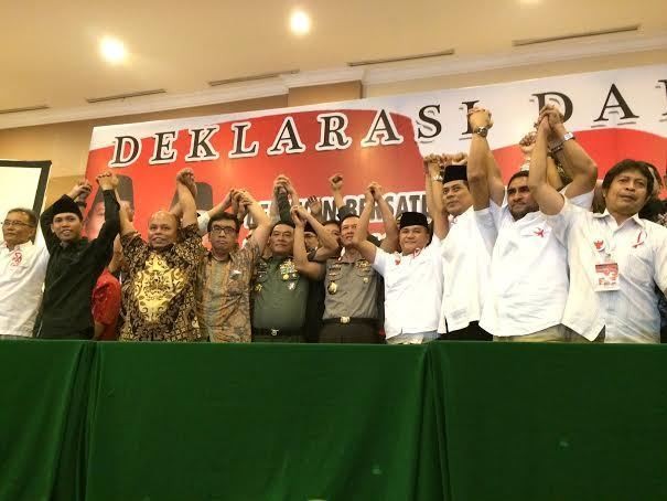 Hadir di Deklarasi Damai Relawan Capres, Ananda Mengaku Kader PDIP