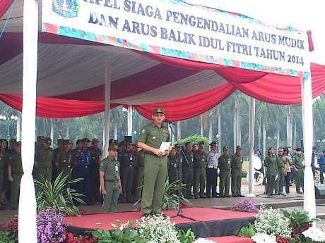 Ini 6 Seruan Ahok Saat Apel Siaga Arus Mudik dan Arus Balik 2014