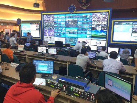 Beginilah Canggihnya Posko Angkutan Mudik Lebaran Kemenhub