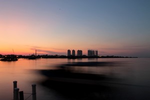 sunset muara baru