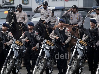 Apel Pasukan PAM Lebaran 2014