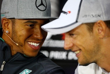 Button dan Hamilton Saling Pengertian Soal Insiden di GP Jerman