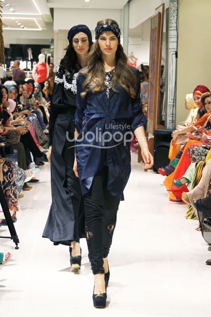 Mel Ahyar Trunk Show 2014. Galeries Lafayette at Pasific Pleace. Jakarta. [Foto: Mohammad Abduh/Wolipop]