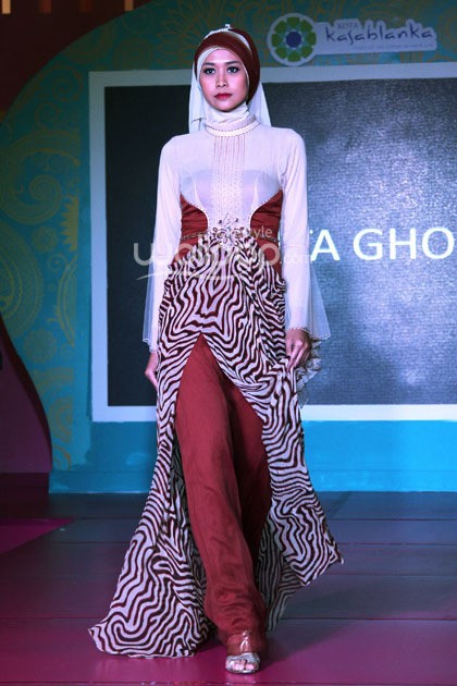 Qonita Gholib Ramadhan Runway 2015 at Kota Kasablanka. Kuningan. Jakarta. [Foto: Mohammad Abduh/Wolipop]
