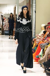 Mel Ahyar Trunk Show 2014. Galeries Lafayette at Pasific Pleace. Jakarta. [Foto: Mohammad Abduh/Wolipop]