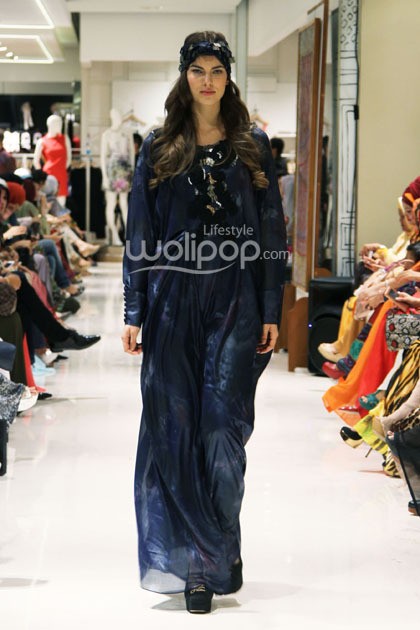 Mel Ahyar Trunk Show 2014. Galeries Lafayette at Pasific Pleace. Jakarta. [Foto: Mohammad Abduh/Wolipop]