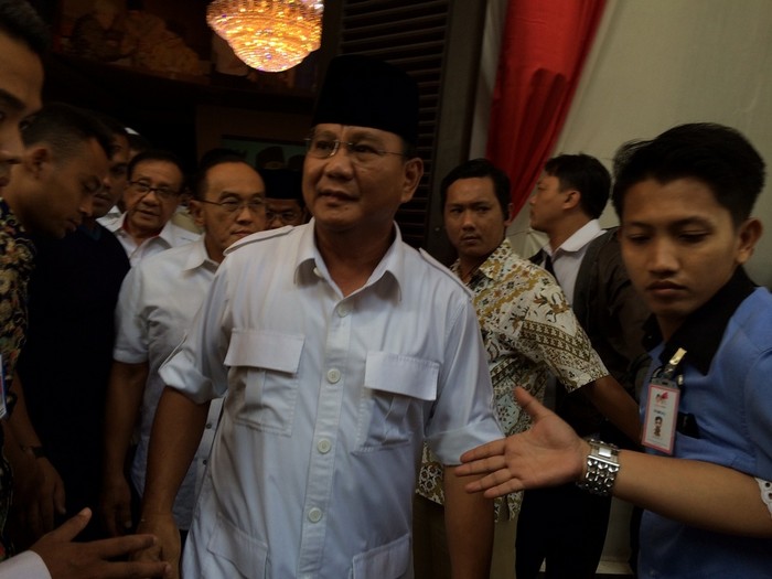 Kubu Prabowo-Hatta Tidak Akan Proses ke MK