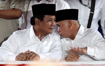 Prabowo Tiba di Rumah Polonia Adakan Rapat dengan Timkamnas