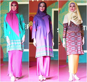 Busana Muslim Nuansa Tradisional untuk Lebaran Karya Stephanus Hamy