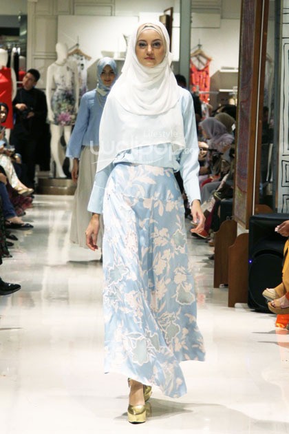 Ria Miranda Trunk Show 2014. Galeries Lafayette at Pasific Pleace. Jakarta. [Foto: Mohammad Abduh/Wolipop]