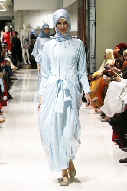 Ria Miranda Trunk Show 2014. Galeries Lafayette at Pasific Pleace. Jakarta. [Foto: Mohammad Abduh/Wolipop]