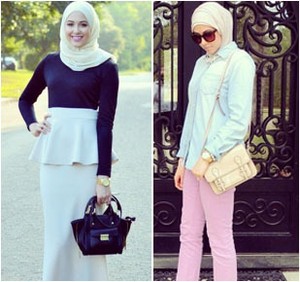 Hijab Style: Bergaya Minimalis Ala Si Cantik Leena, Fashion Blogger AS