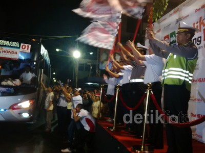 Honda Antar 1.966 Pemudik ke Kampung Halaman