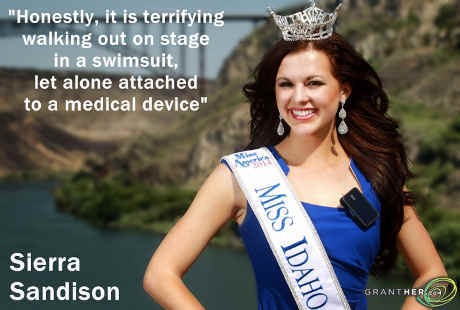 Juarai Kontes Kecantikan di AS, Gadis Ini Tetap Pede Pakai Pompa Insulin