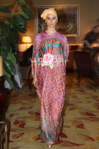 Moroccan Silhouette by Ina Thomas Grace Of Kaftan at Lobby Lounge Shangri-La Hotel. Jakarta Pusat. [Foto: Mohammad Abduh/Wolipop]