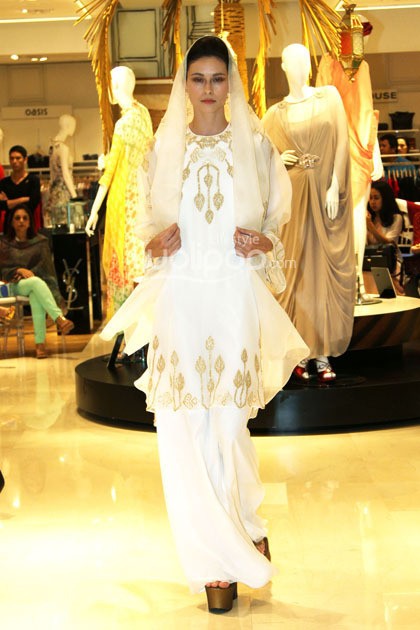 Biyan Trunk Show 2014. Galeries Lafayette at Pasific Pleace. Jakarta. [Foto: Mohammad Abduh/Wolipop]