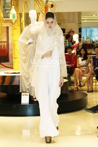 Biyan Trunk Show 2014. Galeries Lafayette at Pasific Pleace. Jakarta. [Foto: Mohammad Abduh/Wolipop]