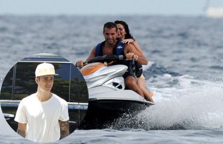 Selena Gomez Asyik Main Jetski, Justin Bieber Jalan-jalan di Los Angeles