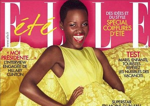 Lupita Nyongo Tampil Bersinar di Sampul Majalah Elle Terbaru