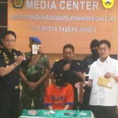 Bea Cukai Juanda Gagalkan Penyelundupan Sabu dan Ekstasi