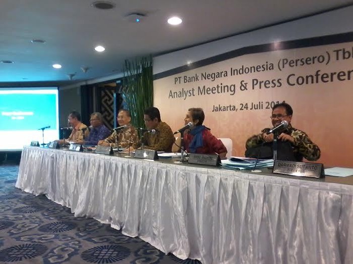 Semester I-2014, Aset BNI Naik 18,6% Jadi Rp 407,8 triliun