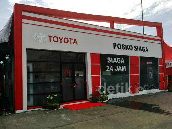 Posko Mudik Toyota