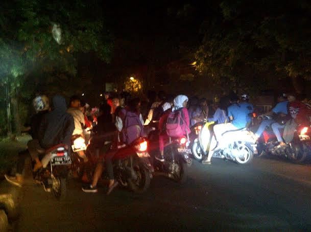 Bawa Cat Semprot dan Tak Gunakan Helm, Puluhan ABG Gelar SOTR