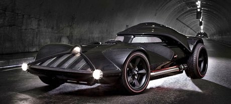 Mobil Darth Vader dari Hot Wheels