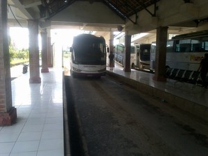 Efek Jembatan Comal, Terminal Mangkang Semarang Sepi di Puncak Arus Mudik