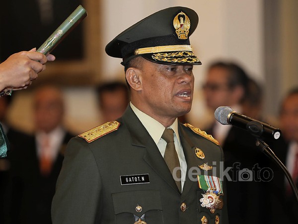 Gatot Nurmantyo Resmi Jabat KSAD